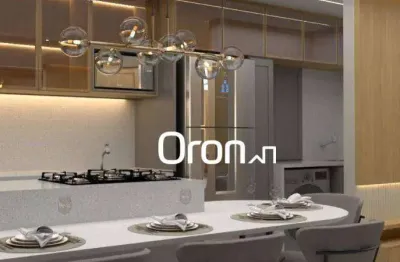 Apartamento com 2 dormitórios à venda, 65 m² por r$ 498.000,00 - vila rosa - goiânia/go