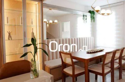 Sobrado com 3 dormitórios à venda, 96 m² por r$ 580.020,00 - vila maria luiza - goiânia/go