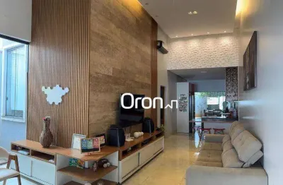 Casa com 3 dormitórios à venda, 147 m² por r$ 830.000,00 - jardim atlântico - goiânia/go