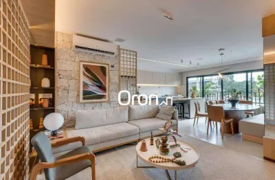 Apartamento com 3 dormitórios à venda, 84 m² por r$ 780.000,00 - vila são joão - goiânia/go