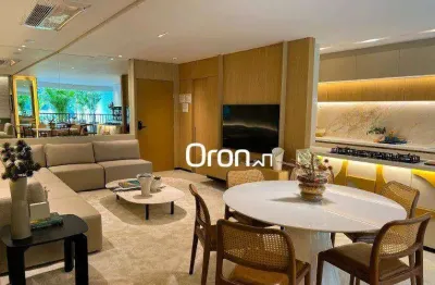 Apartamento com 2 dormitórios à venda, 76 m² por r$ 935.000,00 - setor bueno - goiânia/go