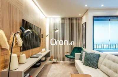 Apartamento com 2 dormitórios à venda, 69 m² por r$ 800.000,00 - setor oeste - goiânia/go