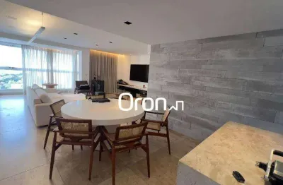 Apartamento mobiliado com 2 dormitórios à venda, 86 m² por r$ 1.020.000 - setor bueno - goiânia/go