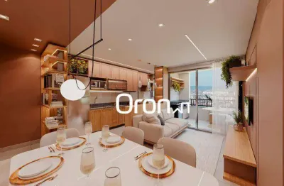 Apartamento com 2 dormitórios à venda, 61 m² por r$ 510.000,00 - vila alto da glória - goiânia/go