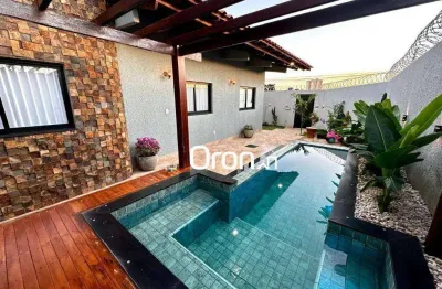 Casa com 4 dormitórios à venda, 271 m² por r$ 1.490.000,00 - vila isaura - goiânia/go
