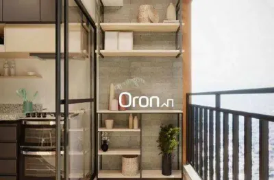 Apartamento garden com 2 dormitórios à venda, 79 m² por r$ 290.000,00 - chácaras mansões rosas de ouro - goiânia/go