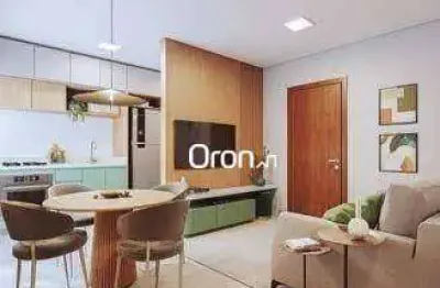 Apartamento com 2 dormitórios à venda, 54 m² por r$ 404.000,00 - setor faiçalville - goiânia/go