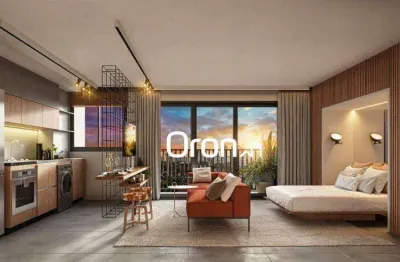 Flat com 1 dormitório à venda, 44 m² por r$ 530.000,00 - setor marista - goiânia/go