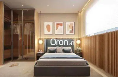 Apartamento com 2 dormitórios à venda, 43 m² por r$ 355.000,00 - jardim atlântico - goiânia/go