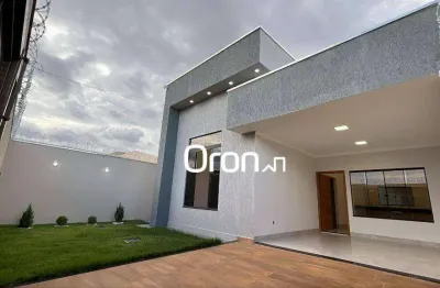 Casa com 3 dormitórios à venda, 110 m² por r$ 530.000,00 - residencial mirante - goiânia/go
