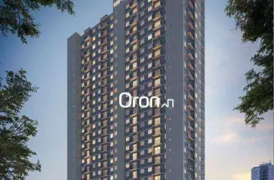 Apartamento com 2 dormitórios à venda, 41 m² por r$ 350.000,00 - setor central - goiânia/go