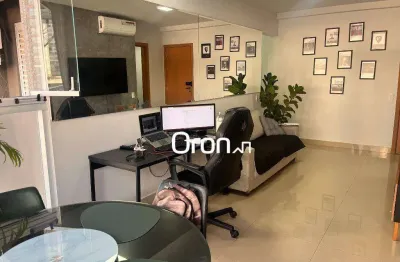 Apartamento com 2 dormitórios à venda, 81 m² por r$ 734.000,00 - setor bueno - goiânia/go