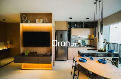 Apartamento com 2 dormitórios à venda, 55 m² por r$ 490.000,00 - parque amazônia - goiânia/go