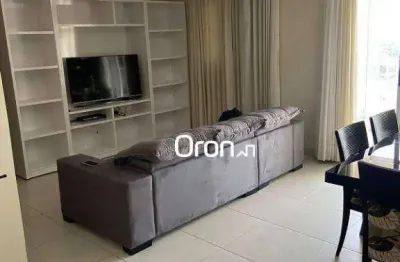 Apartamento mobiliado com 3 dormitórios à venda, 108 m² por r$ 989.000 - jardim goiás - goiânia/go