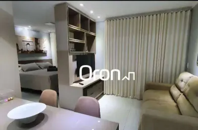 Flat mobiliado com 1 dormitório à venda, 42 m² por r$ 460.000 - setor bueno - goiânia/go