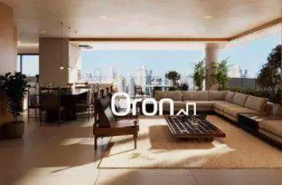 Apartamento com 4 dormitórios à venda, 208 m² por r$ 2.525.000,00 - setor marista - goiânia/go