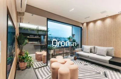 Apartamento com 3 dormitórios à venda, 83 m² por r$ 825.000,00 - setor leste universitário - goiânia/go