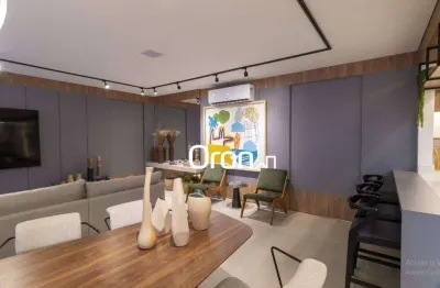 Apartamento com 3 dormitórios à venda, 161 m² por r$ 1.785.000,00 - setor oeste - goiânia/go