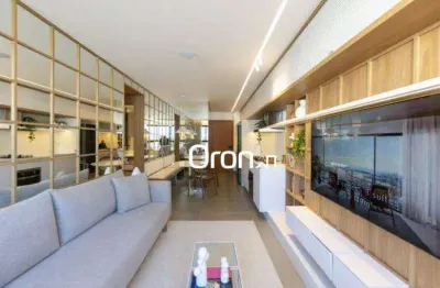 Apartamento com 2 dormitórios à venda, 65 m² por r$ 635.000,00 - jardim goiás - goiânia/go