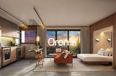 Flat com 1 dormitório à venda, 43 m² por r$ 565.000,00 - setor marista - goiânia/go