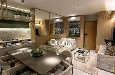 Apartamento com 2 dormitórios à venda, 77 m² por r$ 915.000,00 - setor marista - goiânia/go
