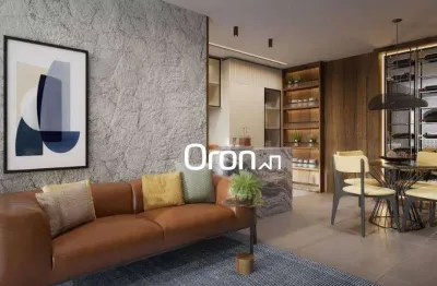 Flat com 1 dormitório à venda, 47 m² por r$ 520.000,00 - setor bueno - goiânia/go