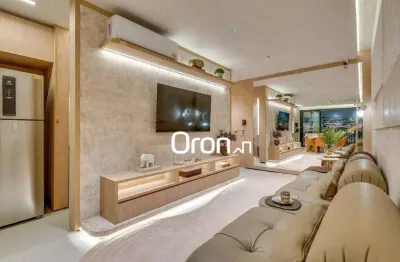Apartamento com 2 dormitórios à venda, 74 m² por r$ 700.000,00 - setor bueno - goiânia/go