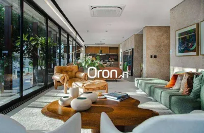Apartamento com 4 dormitórios à venda, 268 m² por r$ 3.615.000,00 - setor marista - goiânia/go