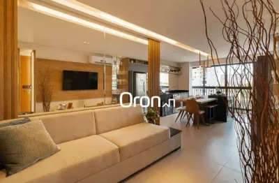 Apartamento com 2 dormitórios à venda, 66 m² por r$ 446.000,00 - vila rosa - goiânia/go