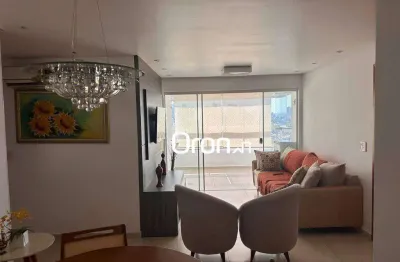 Apartamento com 3 dormitórios à venda, 91 m² por r$ 705.000,00 - jardim goiás - goiânia/go