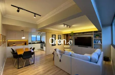 Apartamento com 3 dormitórios à venda, 100 m² por r$ 500.000,00 - jardim américa - goiânia/go