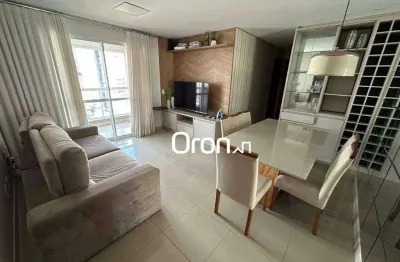 Apartamento com 2 dormitórios à venda, 65 m² por r$ 650.000,00 - setor bueno - goiânia/go