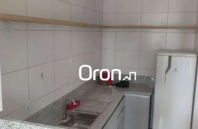 Flat mobiliado com 1 dormitório à venda, 45 m² por r$ 490.000 - setor bueno - goiânia/go