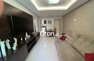 Apartamento com 3 dormitórios à venda, 78 m² por r$ 389.000,00 - setor bela vista - goiânia/go