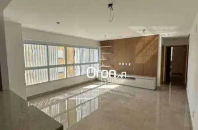 Apartamento mobiliado com 3 dormitórios à venda, 114 m² por r$ 1.470.000 - setor marista - goiânia/go