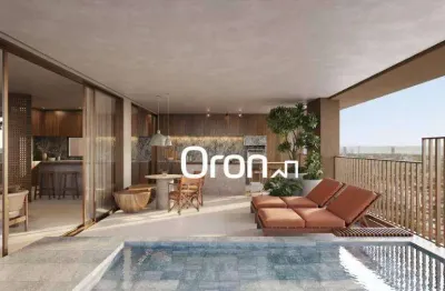 Apartamento com 4 dormitórios à venda, 448 m² por r$ 6.809.000,00 - setor marista - goiânia/go