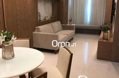 Apartamento com 3 dormitórios à venda, 80 m² por r$ 590.000,00 - setor leste universitário - goiânia/go