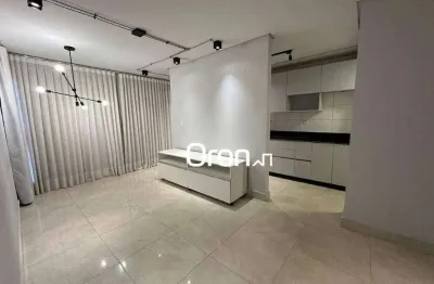 Flat com 1 dormitório à venda, 46 m² por r$ 439.000,00 - setor marista - goiânia/go