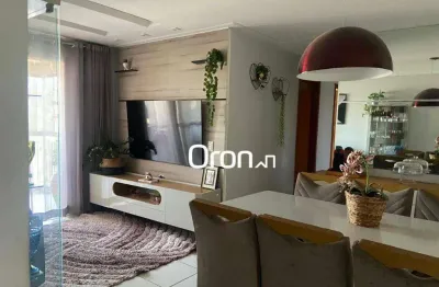 Apartamento com 3 dormitórios à venda, 77 m² por r$ 520.000,00 - vila jaraguá - goiânia/go