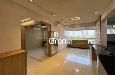 Apartamento com 3 dormitórios à venda, 83 m² por r$ 750.000,00 - setor bueno - goiânia/go