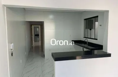Casa com 2 dormitórios à venda, 72 m² por r$ 330.000,00 - residencial santa fé i - goiânia/go