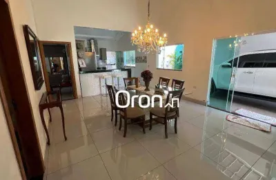 Casa com 3 dormitórios à venda, 240 m² por r$ 825.000,00 - residencial são leopoldo complemento - goiânia/go