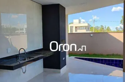 Casa com 3 dormitórios à venda, 138 m² por r$ 849.900,00 - terras alpha 2 - senador canedo/go