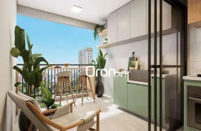 Apartamento com 2 dormitórios à venda, 54 m² por r$ 410.000,00 - setor faiçalville - goiânia/go