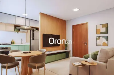 Apartamento com 2 dormitórios à venda, 49 m² por r$ 352.000,00 - setor faiçalville - goiânia/go