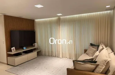 Apartamento mobiliado com 3 dormitórios à venda, 118 m² por r$ 1.200.000 - jardim atlântico - goiânia/go