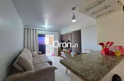 Apartamento com 3 dormitórios à venda, 76 m² por r$ 495.000,00 - setor negrão de lima - goiânia/go