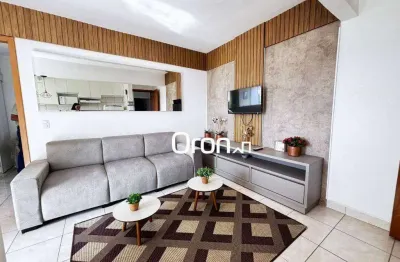 Flat mobiliado com 1 dormitório à venda, 42 m² por r$ 298.000 - setor sudoeste - goiânia/go