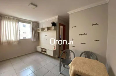 Apartamento com 2 dormitórios à venda, 55 m² por r$ 242.000,00 - chácaras santa rita - goiânia/go