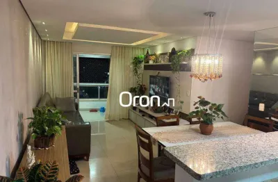 Apartamento com 3 dormitórios à venda, 91 m² por r$ 670.000,00 - vila alpes - goiânia/go